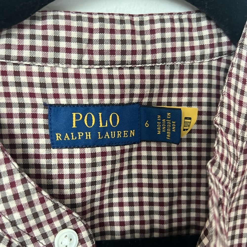 Polo Ralph Lauren check-print shirtdress - Picture 9 of 11